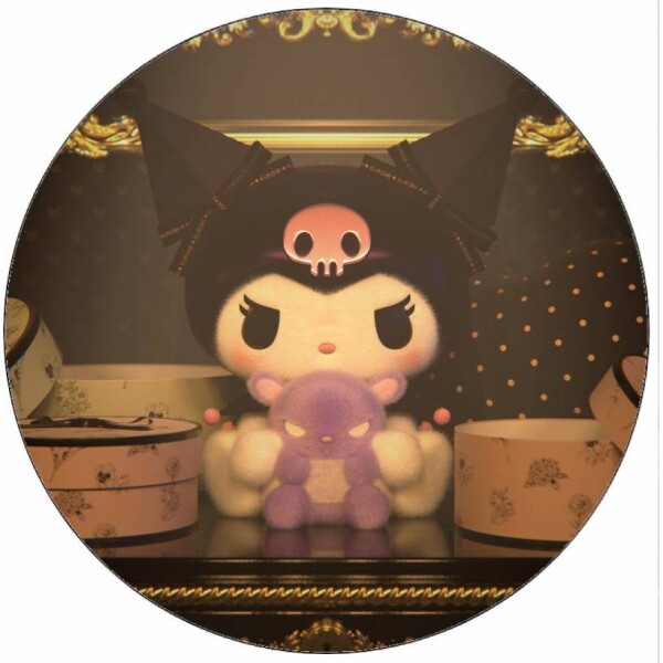 Jedlý papier Kuromi pirát 19,5 cm - Pictu Hap - Pictu Hap