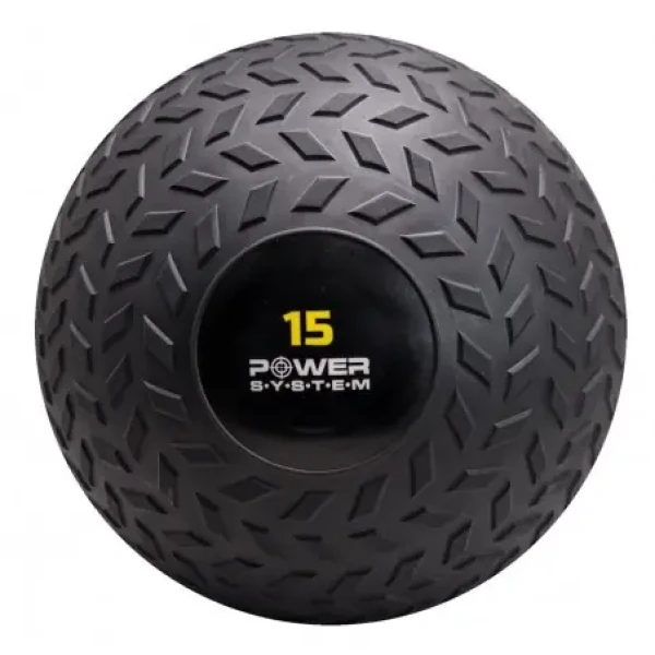 Posilňovacia Lopta Slam Ball čierna 15 kg (10385)