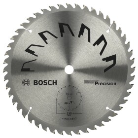 Bosch Accessories Precision 2609256881 tvrdokovový pílový kotúč 235 x 16 mm Počet zubov (na palec): 48 1 ks; 2609256881