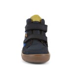 Chlapčenské celoročné členkové barefoot topánky UP HILL TEX DARK BLUE Froddo G3110281 - 25
