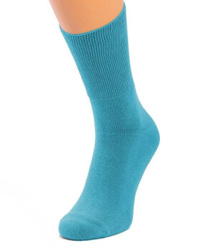 Dámske nekompresné ponožky art.003 - Terjax 36/38 světle modrá