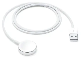 Apple magnetický nabíjací kábel pre Apple Watch (1 m) / Nabíjací kábel / USB-A (M) / biela (MW6A3ZM/A)