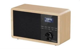 CARNEO P530 drevo / Rádiobudík / DAB+ / FM / Bluetooth / OLED displej (8588009299929)