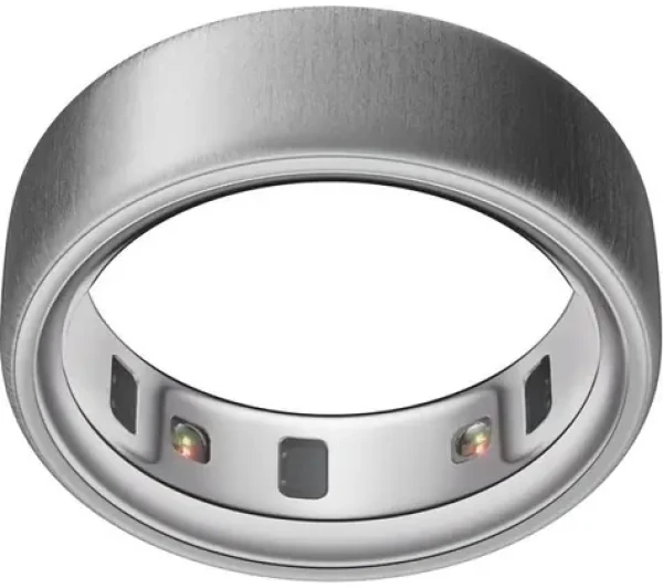 Oura Ring 4 Brushed Silver veľ. 09 / Šikovný prsteň / Titan / BT LE / 10ATM (JZ90-54220-09)