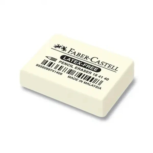 Faber-Castell Stieracia guma Latex-free biela (184140)