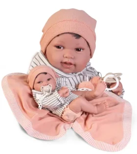 Antonio Juan 50413 Pipo - realistická bábika bábätko s celovinylovým telom - 42 cm
