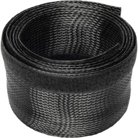Digitus hadice káblového zväzku polyester čierna flexibilné (d x š x v) 2000 x 85 x 3 mm 1 ks DA-90507; DA-90507