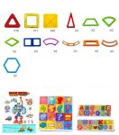 Alltoys magnetická stavebnica 89 ks