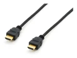 Equip HDMI High Speed Ethernet čierna / HDMI kábel / Ethernet / 4K 30Hz / 10,2 Gbps / 1,8 m (119352)