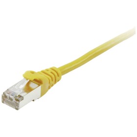 Equip 605566 RJ45 sieťové káble, prepojovacie káble CAT 6 S/FTP 10.00 m žltá pozlátené kontakty 1 ks; 605566