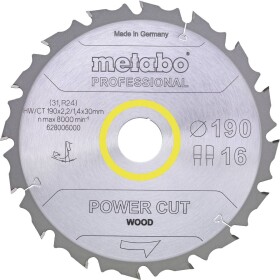 Metabo MULTI CUT PROFESSIONAL 628292000 pílový kotúč 165 x 20 x 1.4 mm Počet zubov (na palec): 54 1 ks; 628292000