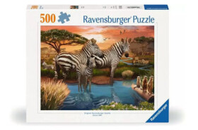 Ravensburger Zebry v napájadle