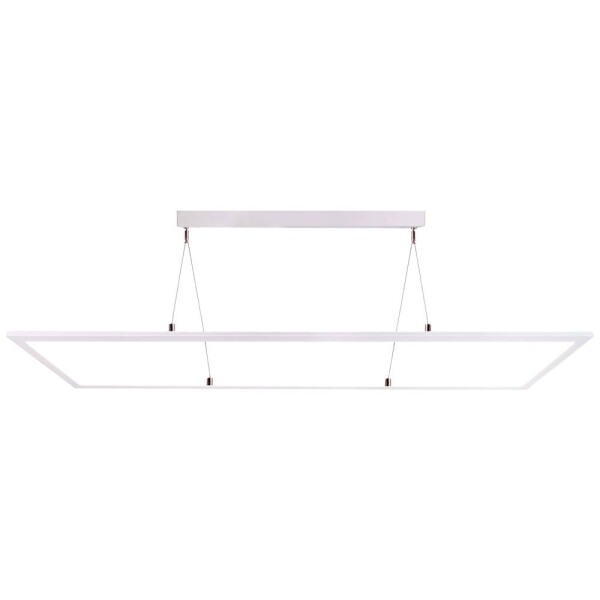 Deko Light 342221 LED Panel transparent, eckig, 50 W, 3000/4000 K, Weiß závesné svietidlo En.trieda 2021: E (A - G) LED pevne zabudované LED osvetlenie 53 W; 342221