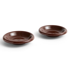 HAY Miska Barro Burgundy Ø 20 cm – set 2 ks