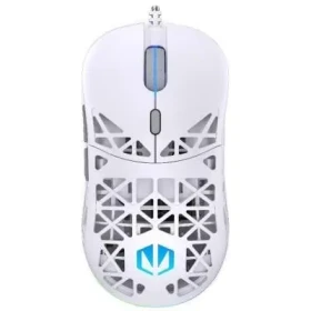 Endorfy LIV biela / optická / drôtová / herná / 12000 dpi / PAW3311 / 6 tlačidiel / ARGB / Kailh GM4.0 / USB / 1.8m (EY6A021)