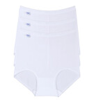 Dámske nohavičky Basic Maxi White 3 Pack - Sloggi Bílá 6XL