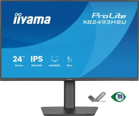 23.8" IIYAMA ProLite XB2493HSU-B1 čierna / LED / IPS / 1920 x 1080 / 16:9 / 1 ms / 1500:1 / 350cd-m2 / VESA (XB2493HSU-B1)