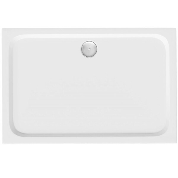 REA - Sprchová akrylová vanička Belmond White 80x100 REA-K4372