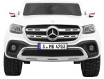 Mamido Elektrické autíčko Mercedes-Benz X-Class MP4 4x4 biele