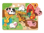 2Kids Toys Vkladacie puzzle Farma