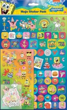 NICKELODEON Samolepky SpongeBob