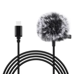 Puluz PU425 / Klopový mikrofón / Všesmerový / USB-C / Kábel 1,5 m (PU425)