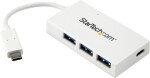 StarTech 1x USB-C + 3x USB-A 3.0 (HB30C3A1CFBW)