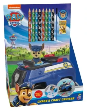 CYP BRAND Kreativní sada Tlapková patrola Chase v autíčku