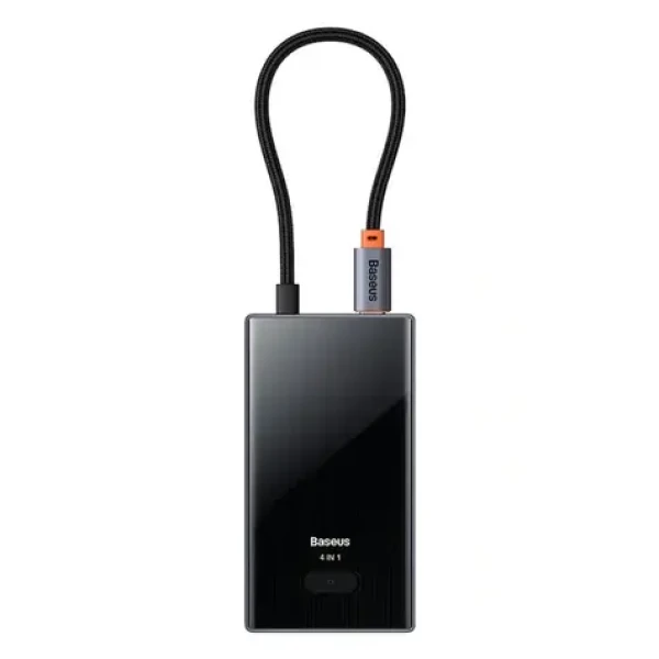 Baseus PioneerJoy šedá / USB hub / USB-C na 4X USB-A 3.0 (WKYY030013)