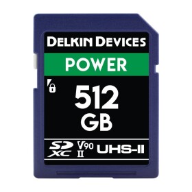 Lexar Delkin SDXC Power 2000X UHS-II U3 R300/W250 (V90) 512GB