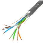 Lanberg CAT.5E SFTP sivá / Sieťový kábel / Cat5e / S/FTP / 305 m / drôt / CU / CPR / Fluke Test (LCS5-11CU-0305-S)