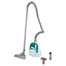 Sencor SVC 1015TQ 3AAA biela / Bezvreckový vysávač / 800 W / 1.5 l / 80 dB / 7.5m rádius (8590669362134)