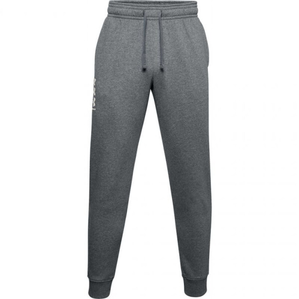 Pánske športové nohavice Rival Fleece 3Logo Jogger 1357131 012 Under Armour