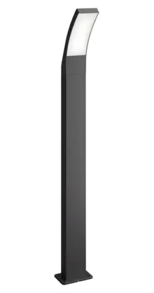 Philips Splay antracitová / Vonkajšie stĺpikové LED svietidlo / 12W / 1100lm / 2700K / IP44 (SKL000396644)