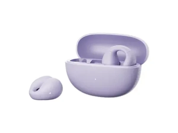 QCY C10 Crossky fialové / bezdrôtové slúchadlá / ANC / mikrofón / Bluetooth 5.4 / IPX5 / dobíjací box (CT01 purple)