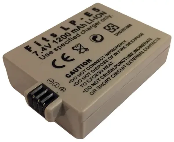Trx batéria pre Canon LP- E5 / Akumulátor / Li- ION / 1200 mAh (TRX-LP-E5)