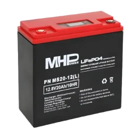 Carspa MHPower MS20-12(L) / LiFePO4 batérie / 12V / 20Ah / IP55 (MS20-12(L))