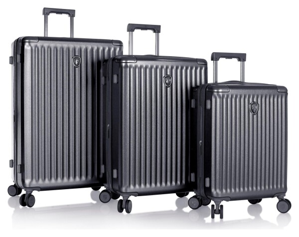 Sada cestovných kufrov Heys Luxe S,M,L Gunmetal