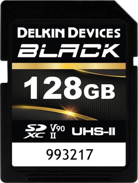 Delkin Black Rugged SDXC 128 GB Class 10 UHS-II V90 (DSDBV90128BX)