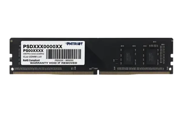 Patriot Signature 8GB 5600MHz čierna / DIMM / DDR5 / CL46 / Unbuffered / 1.1V (PSD58G560081)
