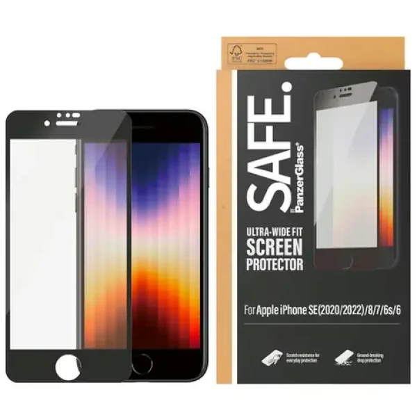 PanzerGlass SAFE Apple iPhone 6/6s/7/8/SE (2020/2022) (SAFE95007)