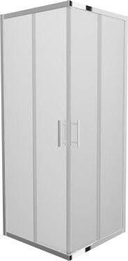 MEXEN - Rio sprchovací kút štvorec 70x70, mráz, chróm 860-070-070-01-30