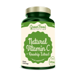 GreenFood Nutrition Natural vit C+Rosehip 60cps