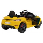 Mamido Elektrické autíčko Porsche Spyder RS ​​718 žlté