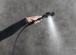 SAPHO - PAX sprchový stĺp s pákovou batériou, čierna mat XA139/15