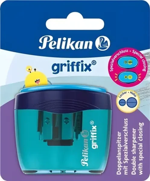 Pelikan Orezávatko griffix dvojité modré / Orezávatko / 2 otvory / odnímateľný zásobník (701266)