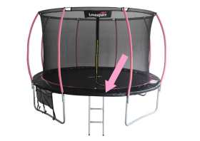 Mamido Pružinový kryt pre trampolínu Šport Max 8ft čierno-ružový