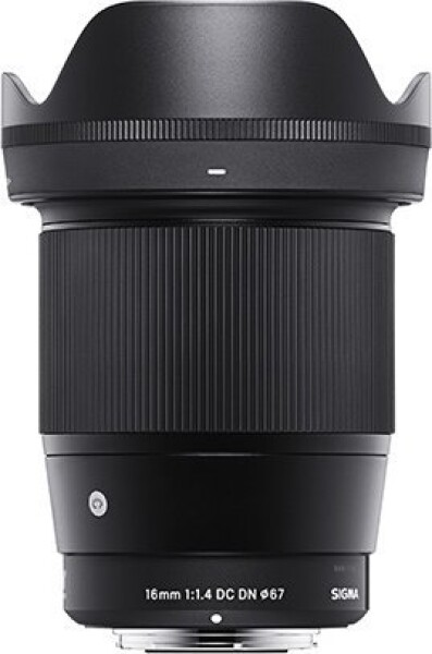 Sigma Sigma 16 mm F1.4 DC DN, Telephoto zoom lens, 16/13, Canon EF-M, Sony E, Auto focus