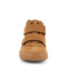Chlapčenské celoročné členkové barefoot topánky F-MOTION TEX COGNAC Froddo G3110285-18 - 37