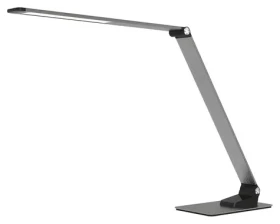 Platinet PDL509 strieborná / LED lampička / 10 W / 500 lm / 2800-5700 K / stmievateľné / dotykové / USB